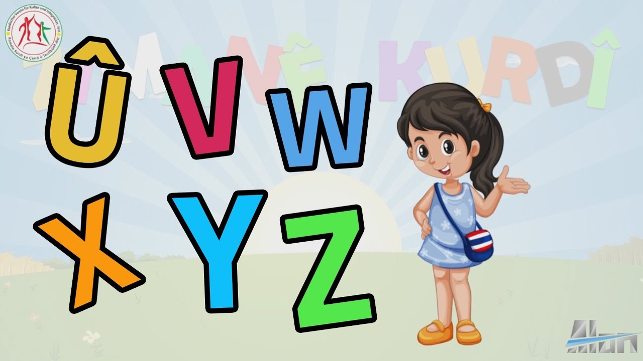 Zarok - Tîpên Zimanê Kurdî (Û - V - W - X - Y - Z)