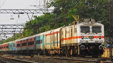 Super Aggressive ICF & LHB Trains Actions in Howrah-Barddhaman Main Line | Indian Railways