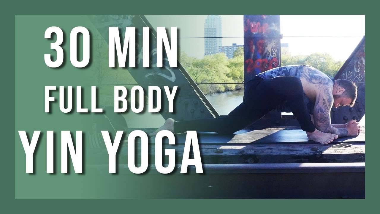 30 min Full Body Yin Yoga Outdoor | NO PROPS Yin Yoga Class - YouTube