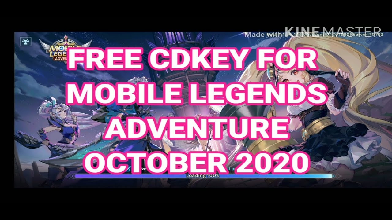 FREE CDKEY CODE MOBILE LEGENDS ADVENTURE - OCTOBER 2020