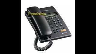 Panasonic Model No. KX-TSC62SX Caller ID telephone with speaker phone facility &Ringer off selection