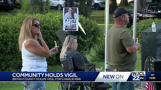 Bryan County holds prayer vigil for Charlie Kirk and calls for peace