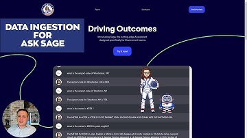 Data Ingestion for Ask Sage