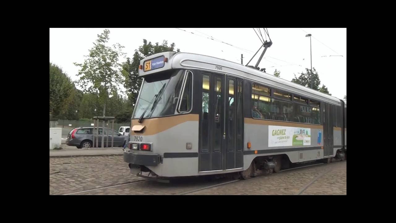 Die Straßenbahn in Brüssel
