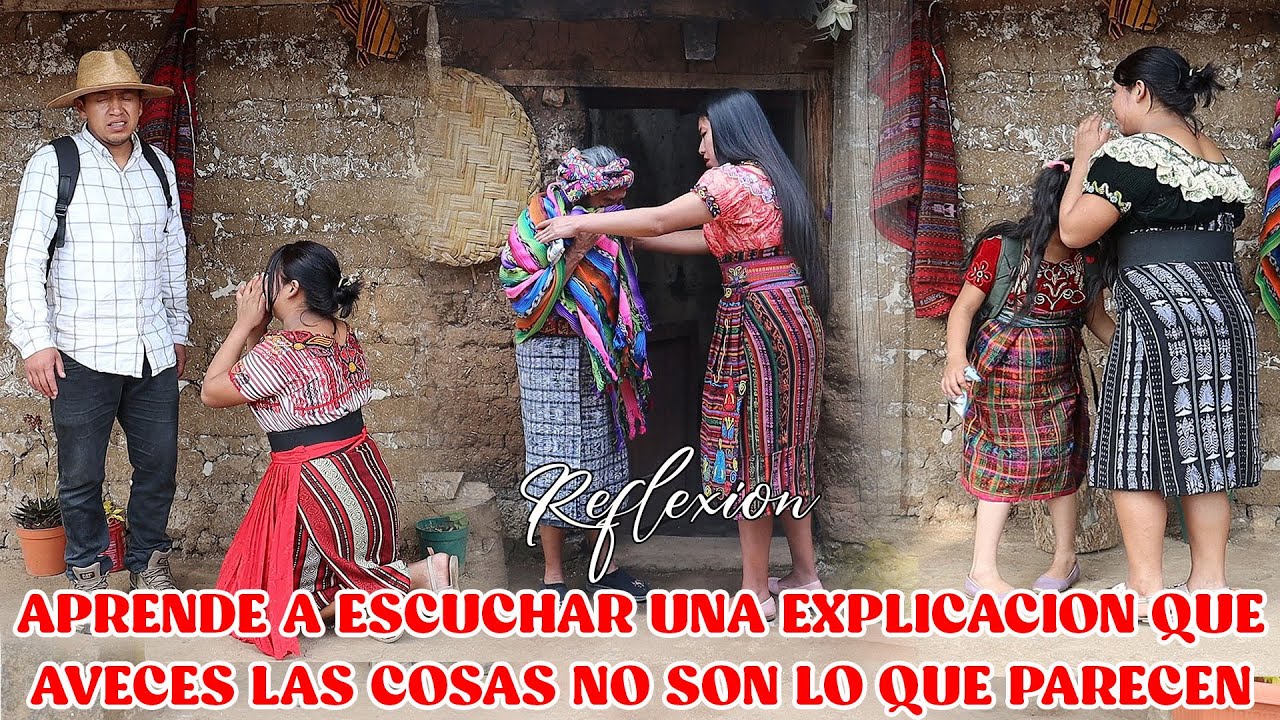 APRENDE A ESCUCHAR UNA EXPLICACION QUE AVECES LAS COSAS NO SON LO QUE PARECEN  Reflexión...