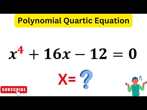 x^4+16x-12 |How To
