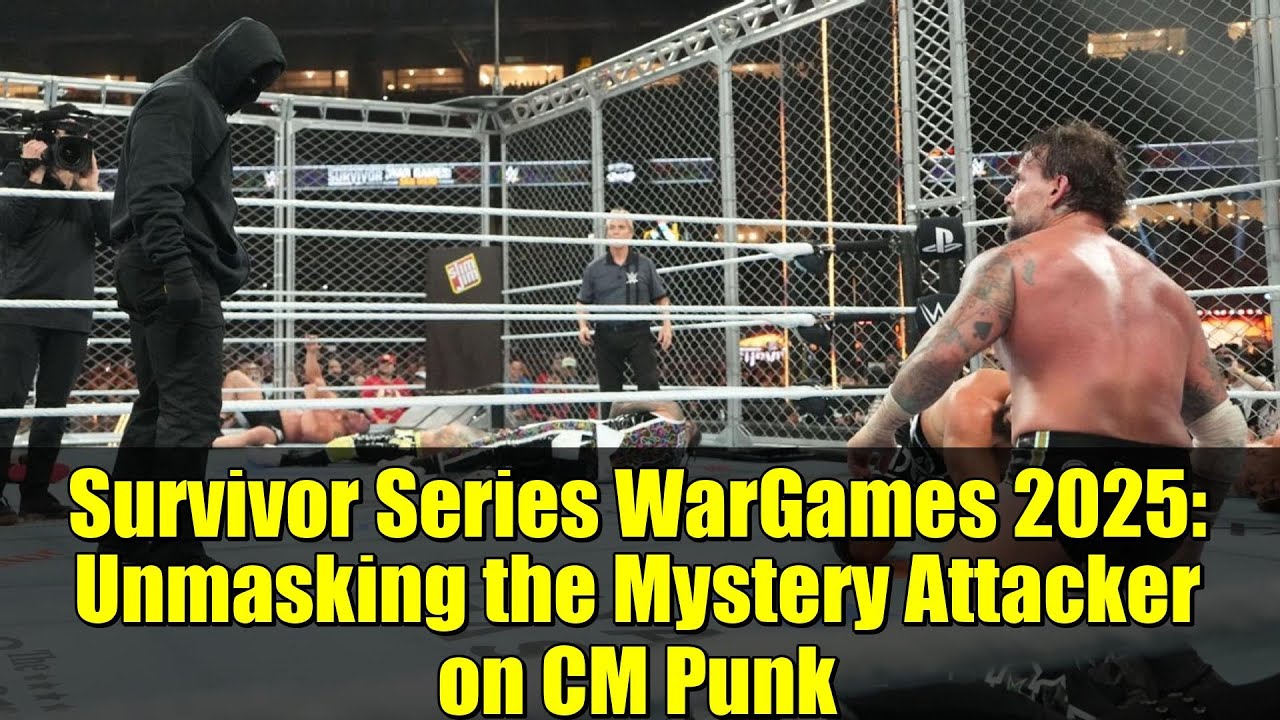 Survivor Series WarGames 2025: разоблачение таинственного нападавшего на CM Punk | Анализ WWE
