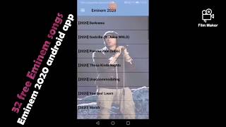 eminem godzilla 2020 FREE android app  OFFLINE SONGS 50 CENT LIL KIM akon Rihanna Huawei screenshot 1