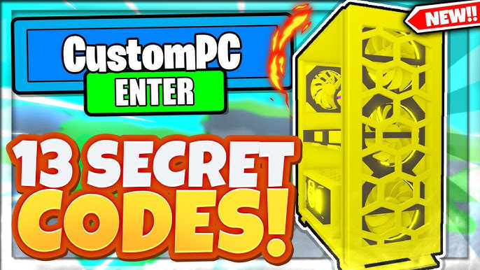 (2022) ALL *NEW* SECRET OP CODES In Roblox Custom PC Tycoon! 