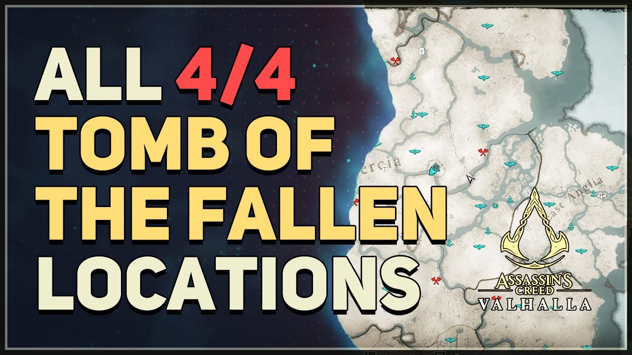 All Tombs of the Fallen Locations in AC Valhalla 