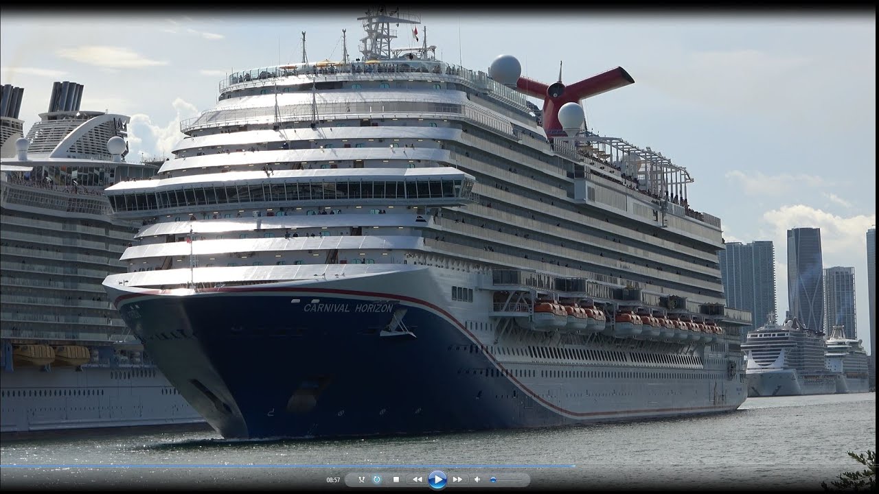 Carnival Horizon Port of Miami YouTube