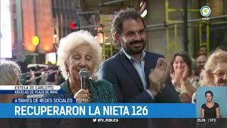 Recuperaron la nieta 126 | #TPANoticias