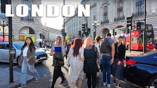 "Strolling Through London's Heart: A Journey Down Oxford & Regent Streets!"