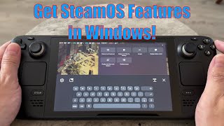 Steam Deck Controller working in Windows with Handheld Companion