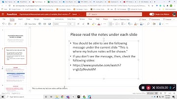 How to add or open Microsoft PowerPoint note pane section