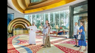 7 star hotel FULL TOUR -1 Inside Dubai Burj Al Arab/master room/bathroom/luxury/gold GX011876