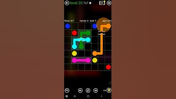 How To Solve Flow Free Bridges Classic Pack 2 Level 20 7x7 Board Walk Through Solution Walkthrough