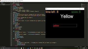 Python Tkinter Type Master (fast typing game)