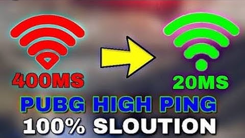 💥 fix high ping problem in pubg mobile Lite 2020 | how to solve lag  pubg mobile Lite |