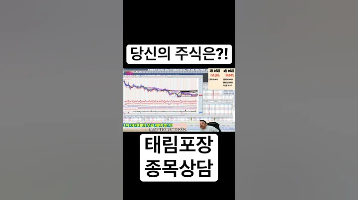 태림포장 #shorts #short #주식투자 #주식 #차트분석 #땡큐백승배
