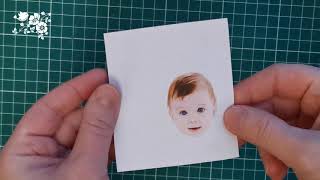 Лицо для ватной игрушки с фото человека | DIY Пташечка