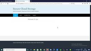 Secure Cloud Storage with Data Dynamics Using Secure Network Coding Techniques