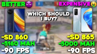 Xiaomi Mi 10t Vs Poco X3 Pro Pubg Tdm Test  Android 90 Fps Vs 90 Fps  Pubg Mobile