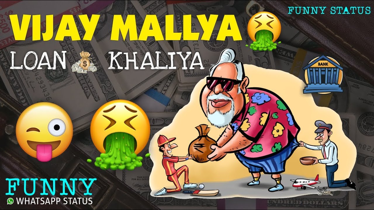 vijay mallya funny whatsapp status | funny whatsapp status |  funny status