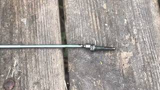 How to Disconnect Shift rod (linkage)on a 140hp OMC V-4 (Looper) Outboard motor