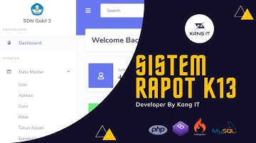 DEMO SISTEM RAPOT K13 BERBASIS WEB - CODEIGNITER