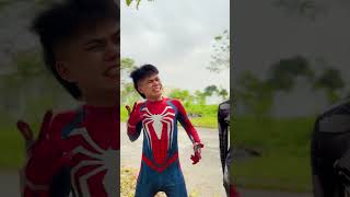 Use a Mannequin to Control Spider Girl #shorts #funny #youtubeshorts