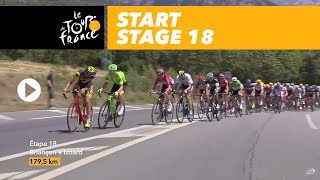 Start Stage 18 Tour De France 2017 Youtube