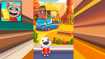 Talking Tom Gold Run - Mobile Gameplay Walkthrough Part 5 (iOS, Android)