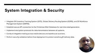ERP Proposal: Packaging & Labeling Optimization at the North Pole | Jean D. Sanon Final Project