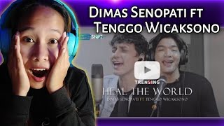 Dimas Senopati ft Tenggo Wicaksono - Heal the world (Michael Jackson) | Reaction