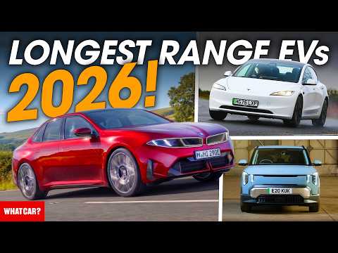 Top 10 Longest Range Electric Cars in 2026 – How Far Can They REALLY Go?