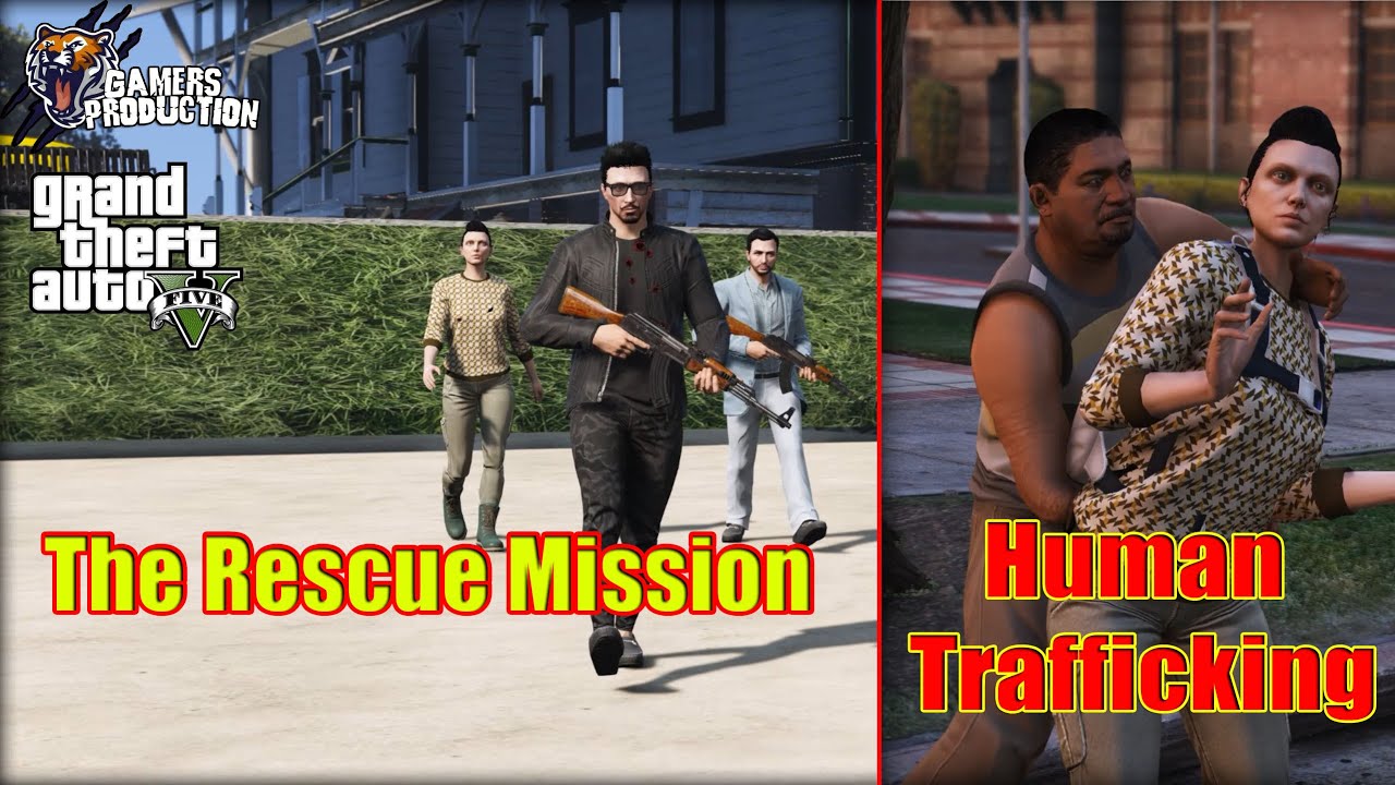 The Rescue Mission | Human Trafficking | Gta 5 Pakistan | Gamers Production