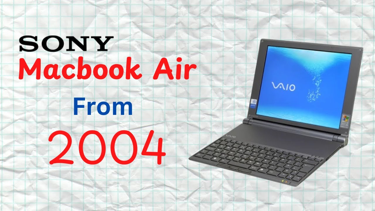 Bizarre Sony VAIO laptops You Won't Believe Existed - YouTube