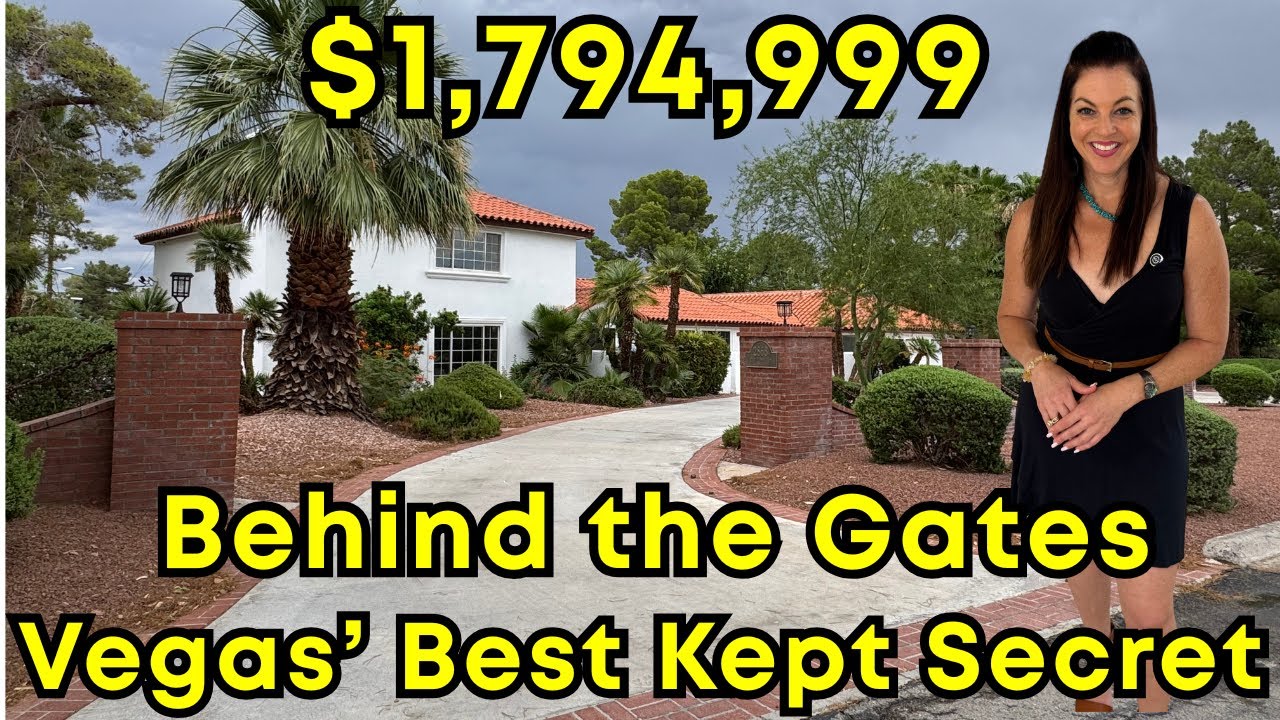 Inside Las Vegas’ Hidden Guard-Gated Oasis Near the Strip | Sierra Vista Ranchos Tour