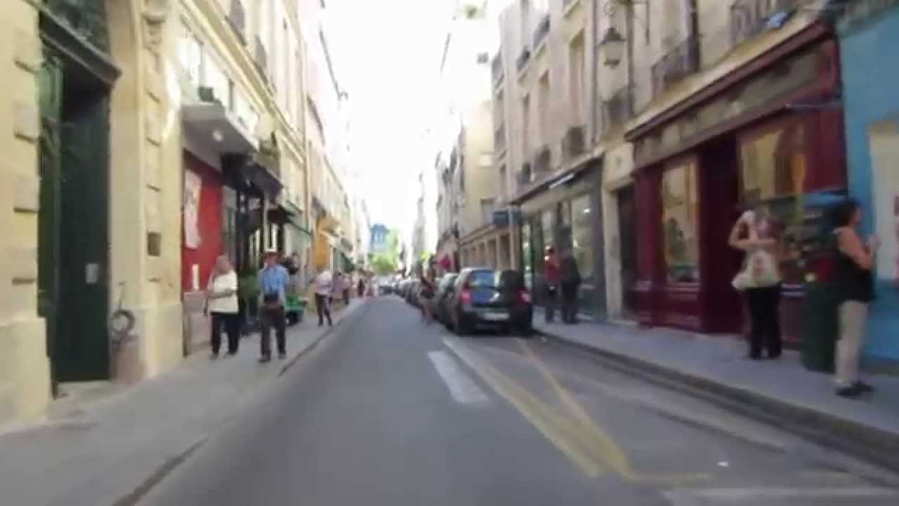 Cycling in Paris: Ile Saint-Louis - YouTube