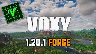 VOXY ON 1.20.1 FORGE! | EXTREME RENDER DISTANCE