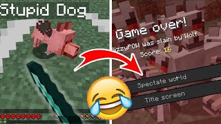 INSTANT KARMA MINECRAFT *Gaming Gone Wrong...* (Funniest Minecraft Fails \& Wins Clips)