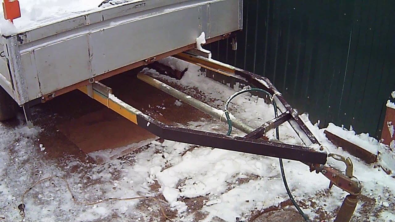 Прицеп из рамы газели
