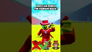 3 Developers VS Tsunami 😳 #roblox #escapethetsunami #brainrot #robloxshorts #tsunamigame