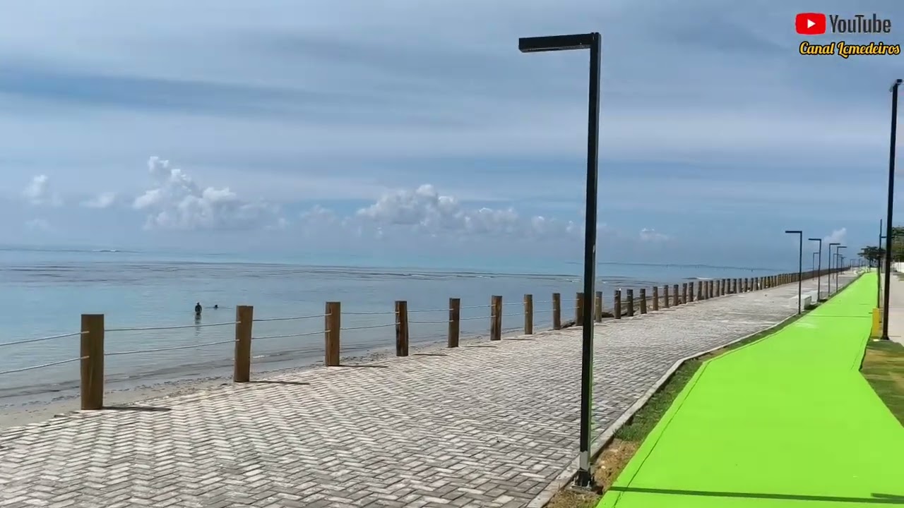 Orla de Jaraguá é a Nova Orla de Maceió Que Está Quase Pronta 90%