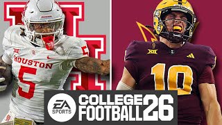 Houston (5-2) at Arizona State (4-3) - Week 9 Simulation (EA College Football 26)
