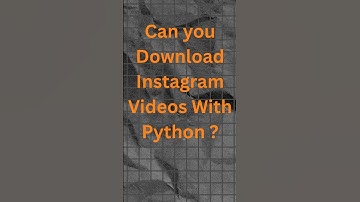 How to Download Instagram Reels Using Python #python #coding