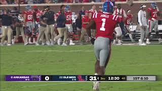 Jonathan Mingo makes spectacular one-handed catch | ESPN College Football