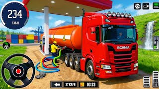 USカーゴトラックトレーラー運転3D - トランスポーター配送トラックシミュレーター2025 - Androidゲームプレイ screenshot 5