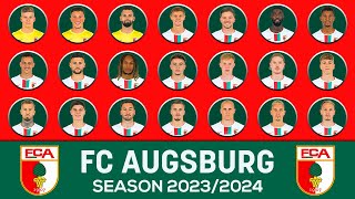FC AUGSBURG SQUAD ALL PLAYERS - FC AUGSBURG TEAM